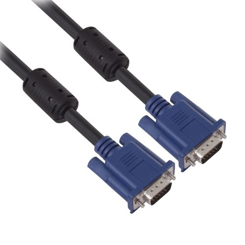 Кабель SVGA 15M-15M (сигн., экранированный, 2 фильтра) 30м 11801 - фото 10226