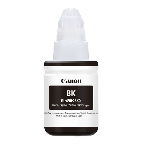 К-ж Canon GI-490 BK Black (PIXMA G1400/2400/3400) 135мл, ориг. (0663C001) 31560 - фото 10335