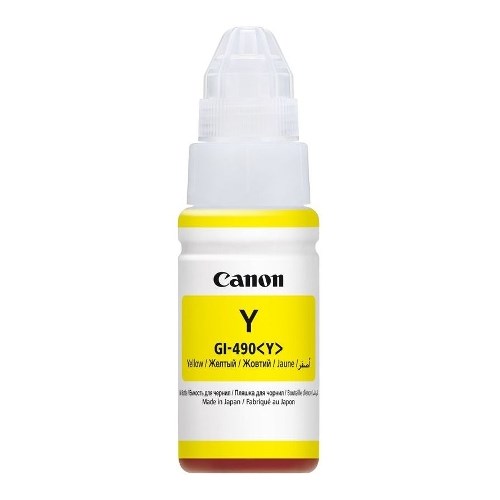 К-ж Canon GI-490 Y Yellow (PIXMA G1400/2400/3400) 70мл, ориг. (0666C001) 31562 - фото 10338