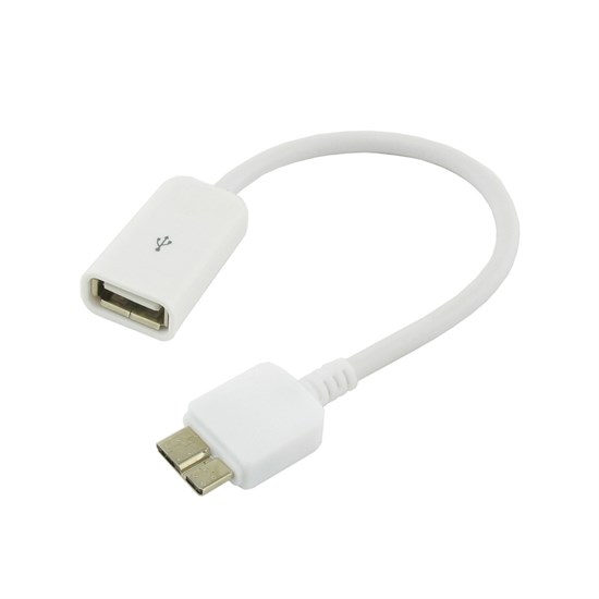 Переходник Micro USB 3.0 тип B (9pin M) -> USB A (4-pin F) (OTG-кабель) 30490 - фото 10554