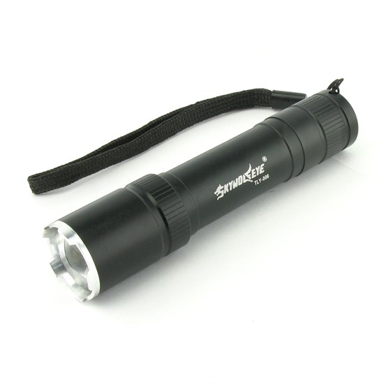 Фонарь SkyWolfEye TLY-006 (1xCree XM-L T6, 1x18650, Zoom, 3 режима, черный, алюминий, мини) 31490 - фото 10644