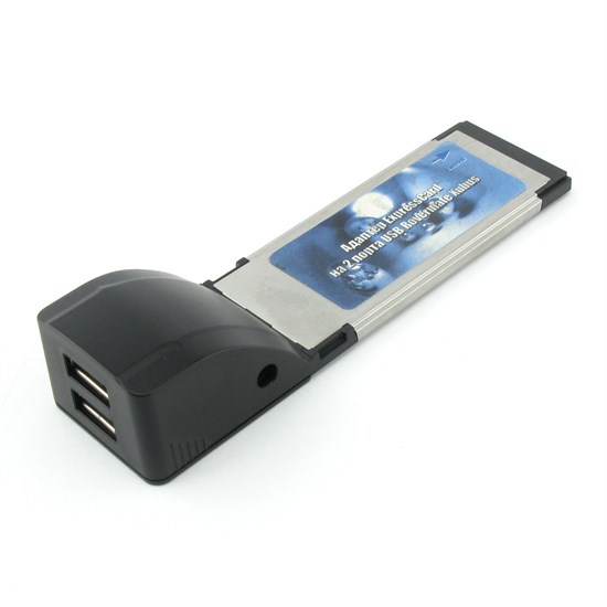 Адаптер ExpressCard/34mm --> USB2.0 (2 port) Rovermate Xubus (Adaptmate-056) 15913 - фото 10697