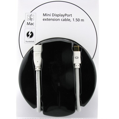 Удлинитель mini DisplayPort (M) - mini DisplayPort (F) 1.5м (H-53219) 30164 - фото 10713