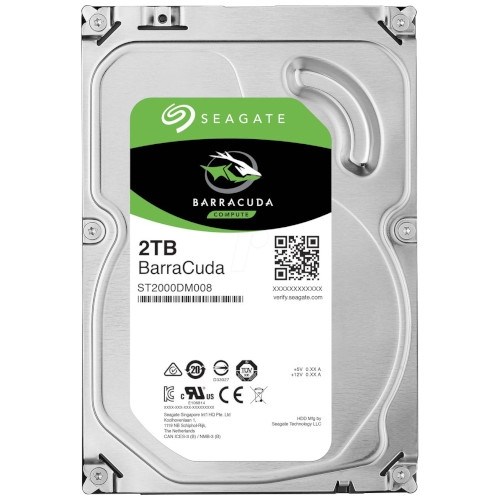 SATA 2.0 TB Seagate (ST2000DM008) BarraCuda SATA-3 6Gb/s, 7200rpm, 256MB 33434 - фото 11353