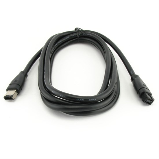 Кабель IEEE-1394b FireWire 800-FireWire 400 9P-->6P 1.8м 33715 - фото 11643