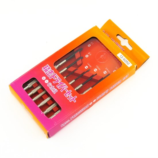 Набор часовых отверток 6 предметов Rexant (HT-06 / HY-6 / 12-6050) 32498 - фото 11646