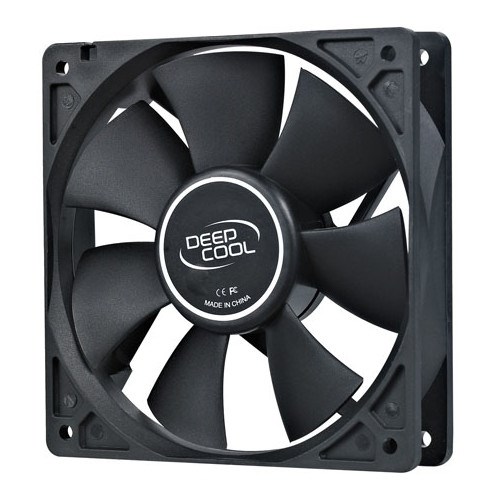 Вентилятор Deepcool XFAN 120 120x120x25мм, 1300rpm, hydro, 43.56CFM, 23.7dB(A), 3-pin+molex 33977 - фото 12003