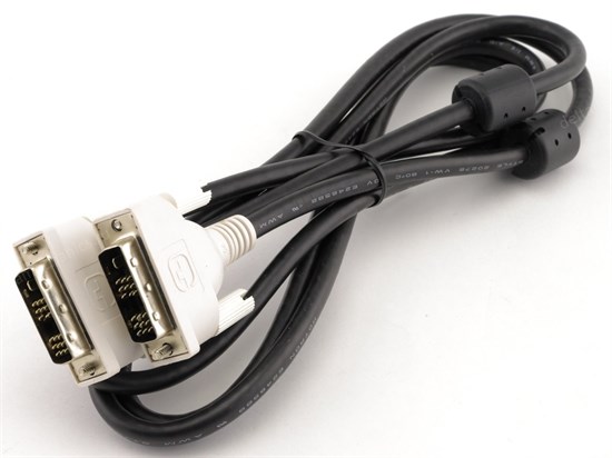 Кабель DVI-D Single Link 19M-19M 1.8м, экранированный, 2 фильтра 6916 - фото 12072