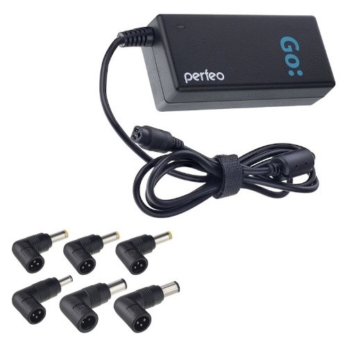 Адаптер питания для ноутбука Perfeo ULA-70AD для Acer/Dell (220В -->19-19.5В, 70W, 6раз.) 33825 - фото 12175