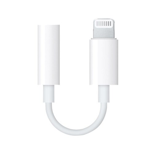 Переходник Apple, Lightning MFI - 3.5 mm jack (MMX62ZM/A), белый (ориг.) 33363 - фото 12367