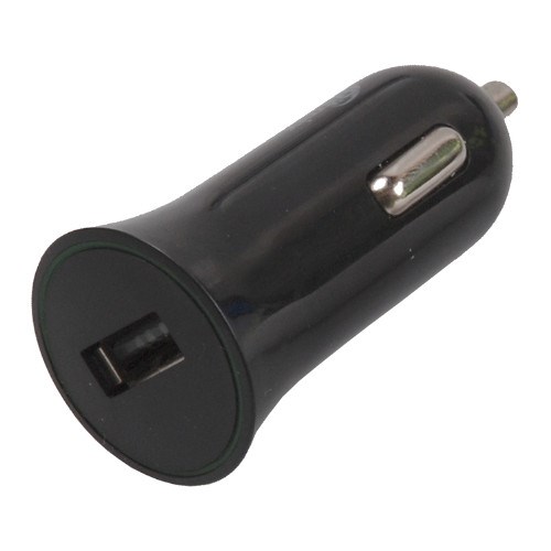 Зарядное устройство а/м 12V -> USB 5V Ritmix RM-112DC 1000mA, черное 34093 - фото 12379