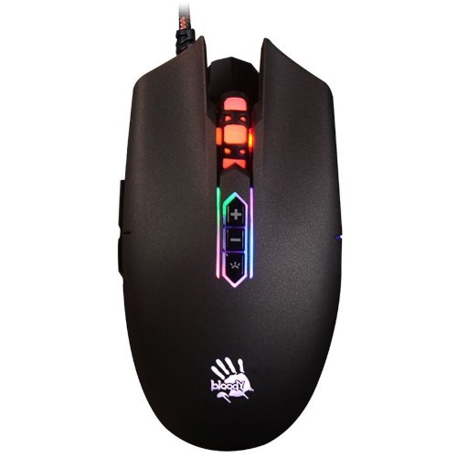 Мышь A4Tech Bloody Q80, черная, игровая, 3200dpi, 8кн., USB 34793 - фото 12860