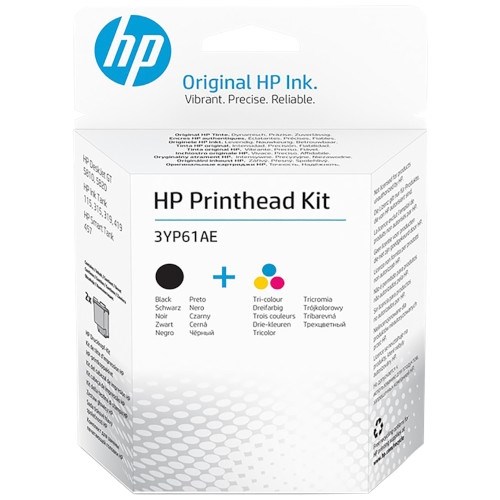 Комплект печатающих головок HP 3YP61AE для HP GT5810/GT5820/InkTank 115/315/319/410/415/419 (M0H50A+M0H51A) 34291 - фото 13145