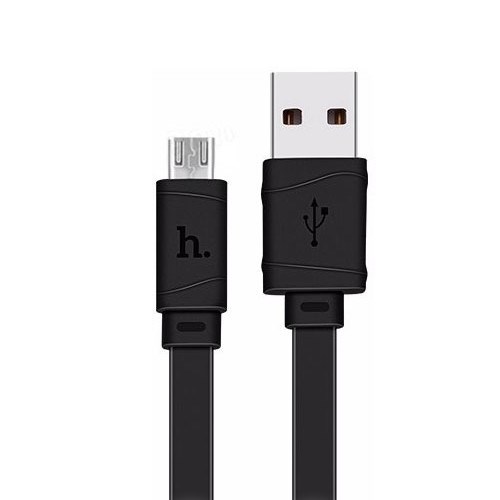 Кабель USB A --> Micro USB 5P (B) 1.0м hoco X5, черный 34895 - фото 13191