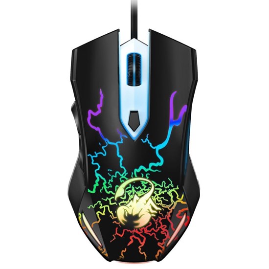 Мышь Genius Scorpion Spear Optical Black, 2000dpi, 6кн., подсветка, USB 34955 - фото 13286