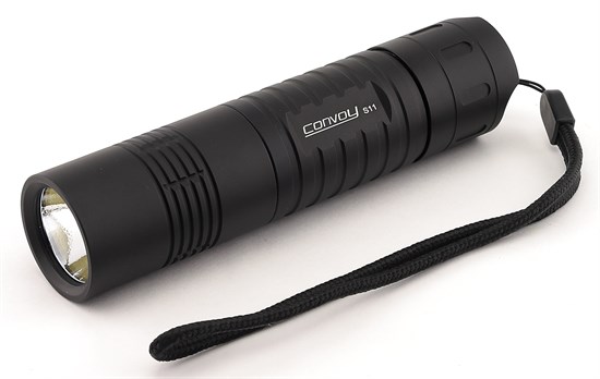 Фонарь Convoy S11 (XHP50.2, 4000K, 1x26650/18650, 139x33мм, 171г, черный, OP, без АКБ) 35081 - фото 13502