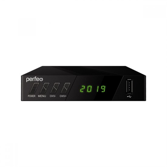 Ресивер цифрового телевидения Perfeo STREAM-2 (DVB-T2/C, HDMI, RCA, 2xUSB/опц.Wi-Fi) 35151 - фото 13646