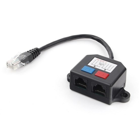 Разветвитель NCA-SP-01A UTP 1 x RJ45 -> 2 x RJ45 10/100 35266 - фото 13855