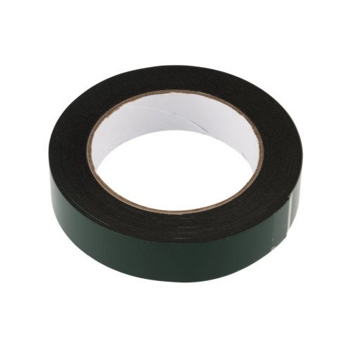 Двухсторонний скотч, черная, вспененная ЭВА основа, 25мм, 5м Rexant (09-6125) 32657 - фото 14288