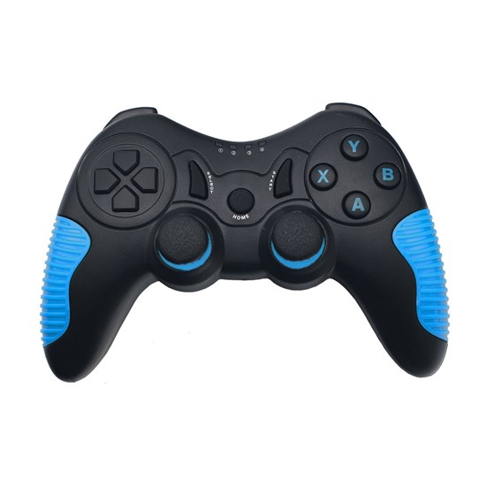 Геймпад RITMIX GP-033BTH Black-Blue (Bluetooth 3.0, виброотдача, 17кн., 380mAh, крепление для телефона, Win/iOS 13+/Android 3+) 35490 - фото 14424