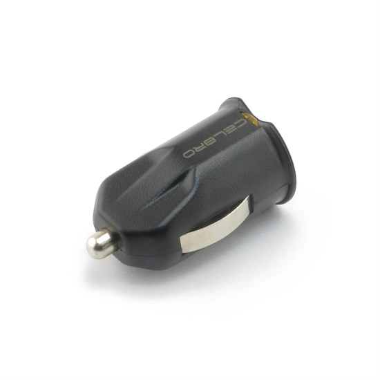 Зарядное устройство а/м 12/24V -> USB 5V 2 выхода, CelBro Extreme Mini, 2100mA, черный 35635 - фото 14996