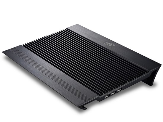 Подставка (охлаждение) для ноутбука Deepcool N8 Black 17" (Al, 2x140мм, 2xUSB) 34006 - фото 15078