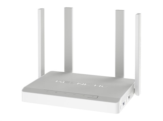 Маршрутизатор Wi-Fi 802.11ac/n Keenetic Giga (KN-1011) 4*LAN-G+1WAN-G, Dual-Band AX1800, USB3.0+2.0 36212 - фото 15457