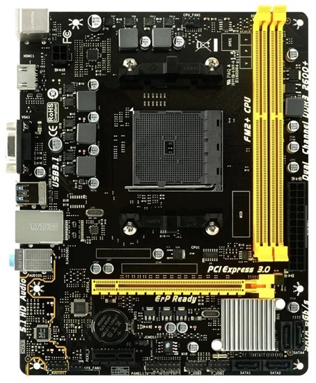 Socket FM2 Biostar A68MHE (2xDDR3, 1xPCI-Ex16, 1xPCI-Ex1, mATX) 36030 - фото 15754