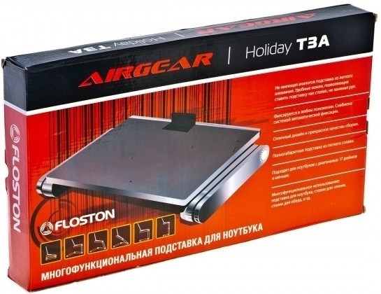 Столик для ноутбука Floston Airgear Holiday T3A, Silver 26399 - фото 15922