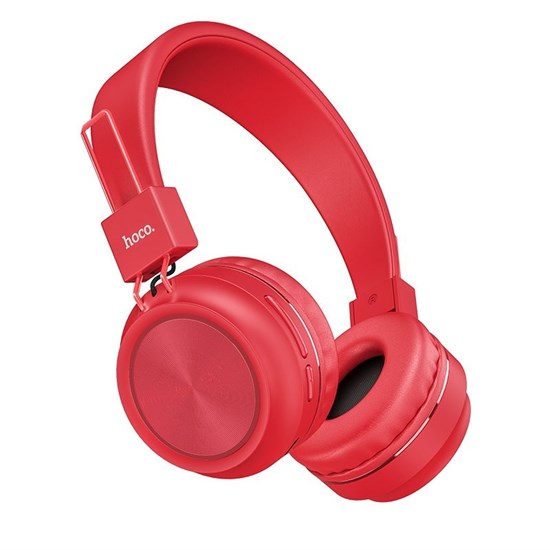 HOCO W25, красная, Bluetooth 5.0, jack 3.5 мм 35827 - фото 16031