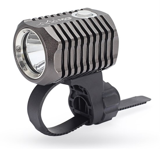 Фара велосипедная ON THE ROAD MX3-BL (1xCree XP-L2 W2, 1200lm, IPX6, питание USB или 5.5*2.1, 7 реж., проводной пульт) 35359 - фото 16271