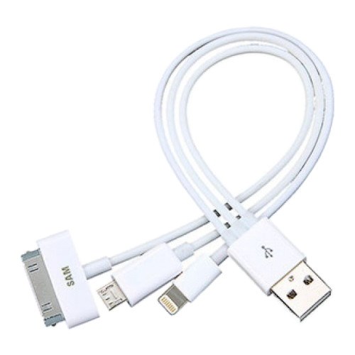 Кабель для зарядки USB A-USBTO16B (micro-USB, iPhone5, iPhone4/Samsung S30pin) 29430 - фото 16306