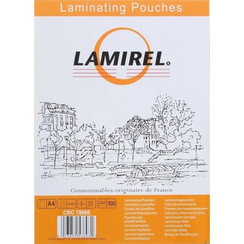 Плёнка для ламинирования А4, 125 мкм, 100 шт. Lamirel (CRC-78660) 32120 - фото 16333