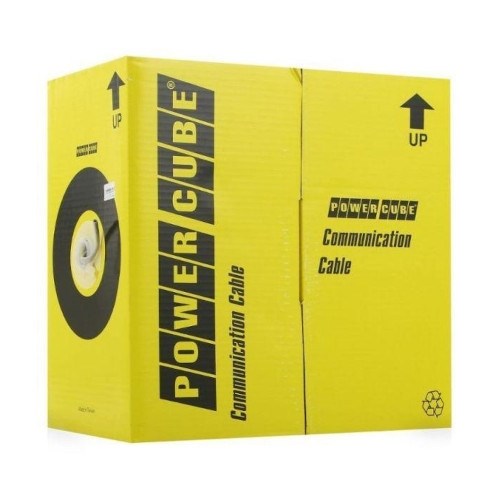 Кабель UTP cat.5E 4pair медный многожил., провод 7/0.18мм (бухта 305м) (PC-UPC-5004E) Power Cube 30376 - фото 16335