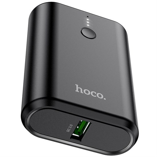 Портативный аккумулятор hoco Q3 10000mAh, 1xUSB 20W, PD20W, QC3.0, чёрный 36442 - фото 16689