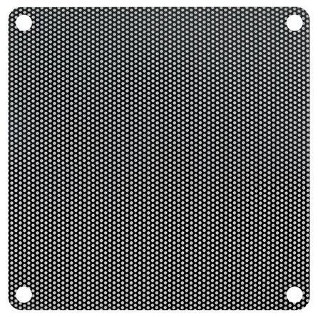 Фильтр для вентилятора сетка ПВХ 120x120 мм, чёрный 36353 - фото 16710