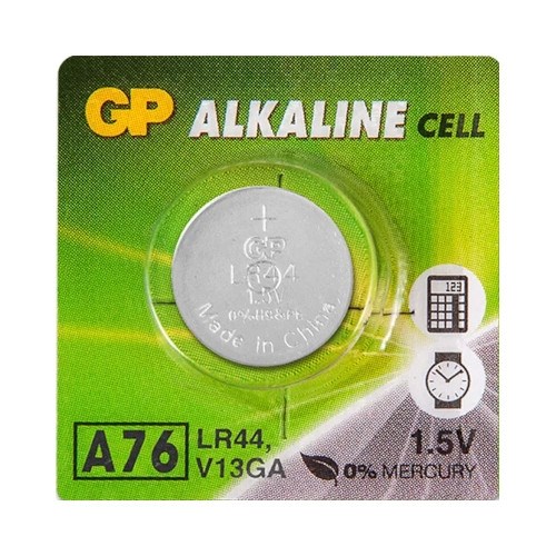 AG13/357A/LR44 GP, alkaline 1шт. 32490 - фото 16772