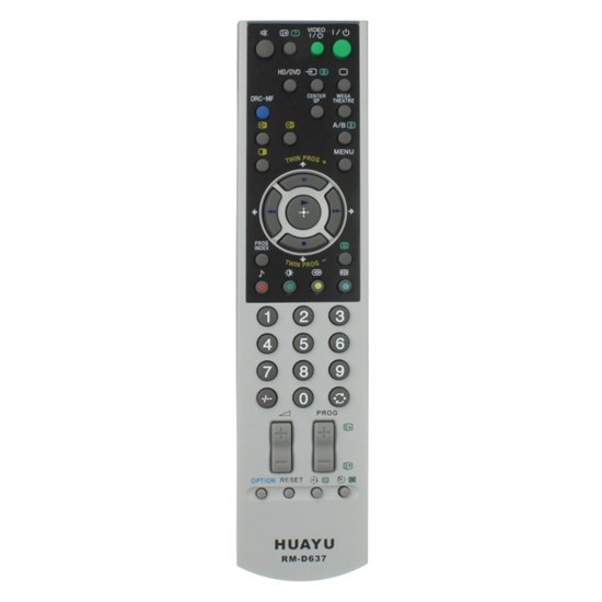 Пульт ДУ для телевизора универсальный HUAYU RM-D637 SONY 36253 - фото 16847