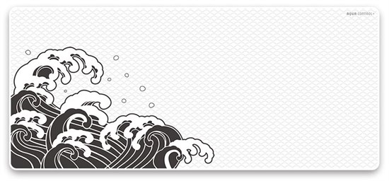 Коврик для мыши X-raypad Aqua Control Plus Wave Storm XXL (900x400x4мм) 36587 - фото 17079