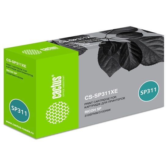 К-ж Ricoh SP311XE для SP 311DN/311DNw/325DNw, черный, 6400 стр., Cactus 36720 - фото 17245