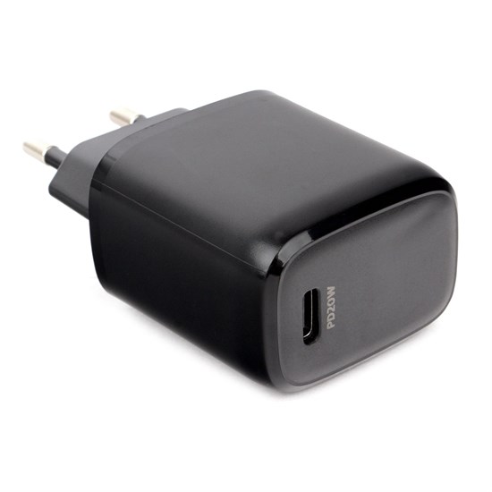 Зарядное устройство 220V -> USB 5V Cablexpert MP3A-PC-30 QC 3.0, PD, черный 36524 - фото 17296
