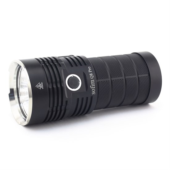 Фонарь Sofirn Q8 Pro (4xCree XHP50.2, 6500K, 11000lm, 4x18650 3000mAh в комплекте, USB-C, IPX8 2m, черный,134x59мм, 600г) 36746 - фото 17306