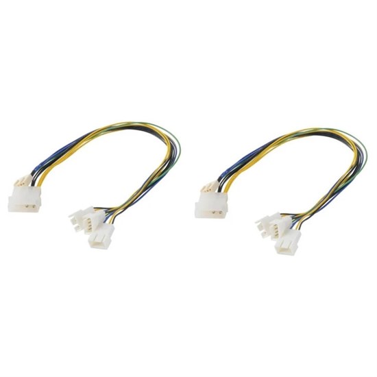 Разветвитель 3x4-pin PWM Akasa Molex 30см AK-CB002-KT02 (упаковка 2шт.) 36657 - фото 17325