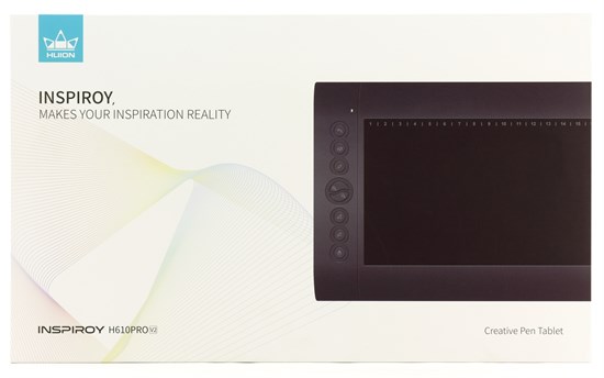 Графический планшет HUION H610 Pro V2 (254x158.8 мм раб., 8192ур., 5080lpi, 233PPS, выс. чуств. 10мм, 8 клавиш, Win/MacOS/Android) 36665 - фото 17329