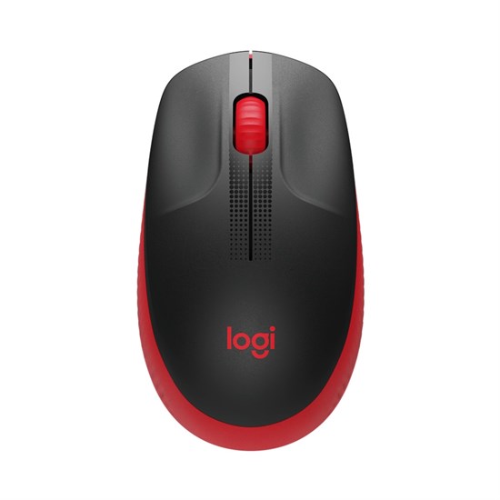 Мышь беспров. Logitech M190 красно-черная, USB (910-005908) 36914 - фото 17821