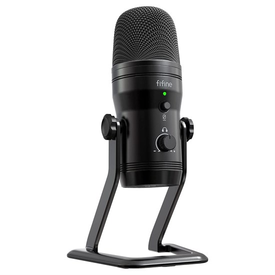 Микрофон FIFINE K690 черно-серебристый 36854 - фото 17838