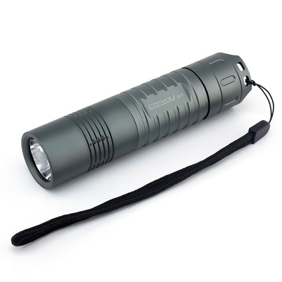 Фонарь Convoy S11 (XHP50.2, 4000K, 1x26650/18650, 139x33мм, 171г, серый, OP, без АКБ) 36994 - фото 17926
