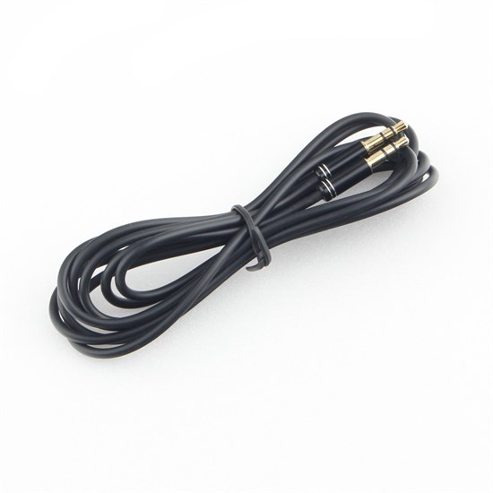 Кабель jack 3.5 мм-jack 3.5 мм 2.0м, черный Cablexpert Pro (CCAB-02-35MM-2MB) 37165 - фото 18153