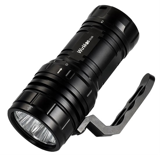 Фонарь Wurkkos DL06 (6xCree XHP50.2, 6000K, 15000lm, IPX8 100m, 3x21700 5000mAh в комплекте, USB-C, 150x64мм, черный) 37032 - фото 18171