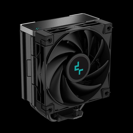Кулер Deepcool AK400 ZERO DARK (чёрный, TDP 260W, 120mm PWM, для S.1700/1200/115X/AM5) 36852 - фото 18363